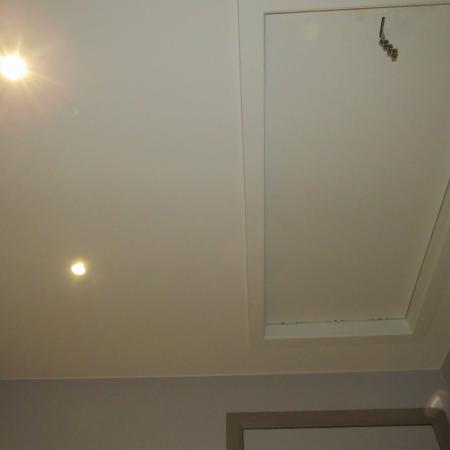 plafond met spots 